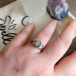 Bague Labradorite