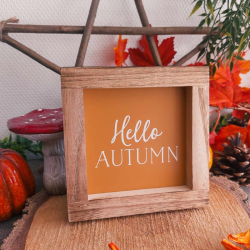 Cadre "Hello Autumn"