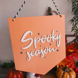 Décoration Murale "Spooky Season"