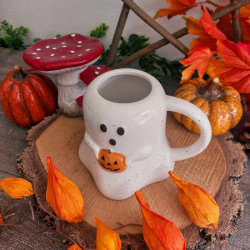 Mug "Fantôme et Citrouille"