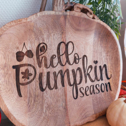 Plateau "Hello Pumpkin"