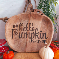 Plateau "Hello Pumpkin"