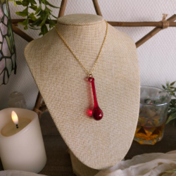 Collier Goutte de Sang