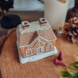Brûleur Cônes d'Encens Maison en Pain d'Epices