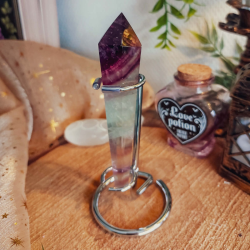 Pointe de Fluorine avec socle