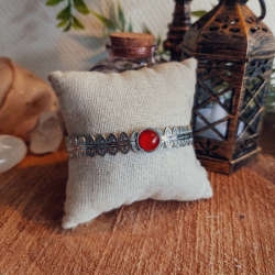 Bracelet Dentelle Cornaline