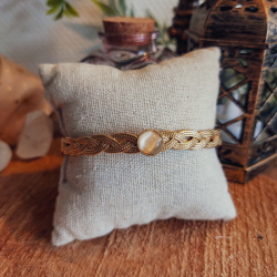 Bracelet Tressé Sélénite