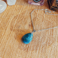 Collier Goutte Apatite
