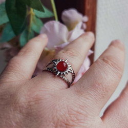 Bague Soleil Ecarlate