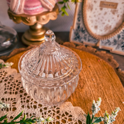 Pot de Stockage en Verre avec Couvercle – Élégance Cuisine