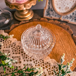 Pot de Stockage en Verre avec Couvercle – Élégance Cuisine