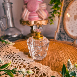 Flacon à Parfum en Verre – Élégance Vintage