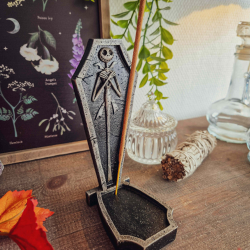 Porte-Encens Disney Jack Skellington – Le Cercueil de Halloween Town