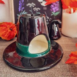 Brûleur Chapeau de Sorcière – La Flamme Enchantée