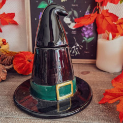 Brûleur Chapeau de Sorcière – La Flamme Enchantée