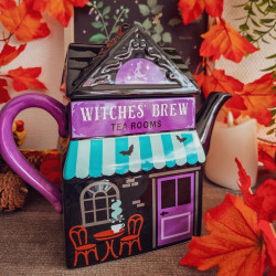 Théière « Witches' Brew Tea Room » – L'Heure du Thé Enchantée