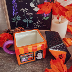 Mug avec Couvercle « Boo's Bakery » – La Pause Gourmande des Fantômes