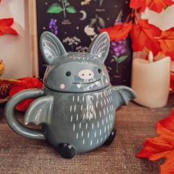 Mug Chauve-Souris avec Couvercle – Les Nuits Enchantées