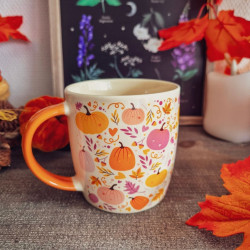 Mug Citrouilles Roses & Orange – Pumpkin Pie