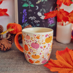 Mug Citrouilles Roses & Orange – Pumpkin Pie