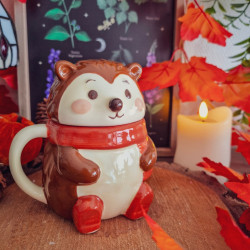 Mug avec Couvercle « Hazel le Hérisson »