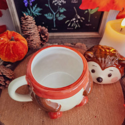 Mug avec Couvercle « Hazel le Hérisson »