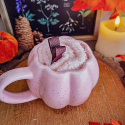 Coffret Mug Citrouille Rose & Chaussettes Cocooning