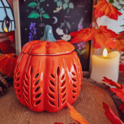 Brûleur à Fondants « Citrouille Feuilles d'Automne »
