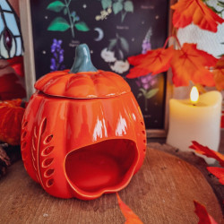 Brûleur à Fondants « Citrouille Feuilles d'Automne »