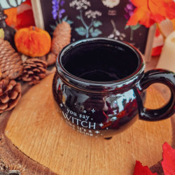 Mug Chaudron « You Say Witch » – Mystic Legends