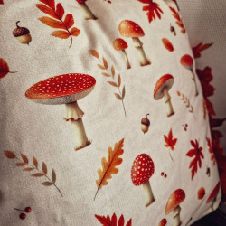 Coussin Décoratif Champignons