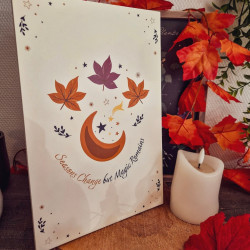Décoration murale « Seasons Change but Magic Remains »