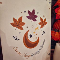 Décoration murale « Seasons Change but Magic Remains »