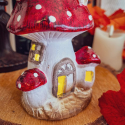 Cottage lumineux « Multi-champignons » LED – Country Living