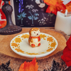 Coupelle à bijoux « Autumn Hedgehog »