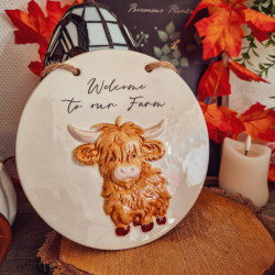 Décoration murale « Bienvenue à notre ferme » – Country Living
