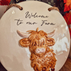 Décoration murale « Bienvenue à notre ferme » – Country Living