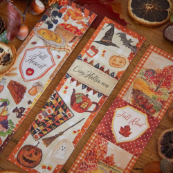Lot de 3 marque-pages d’automne – Caro From Woodland