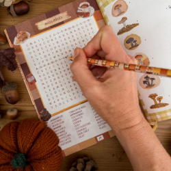 Cahier de jeux « Le temps d’un automne » – Caro From Woodland