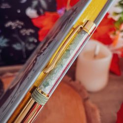 Carnet A5 « Fairy Tales » avec stylo Amazonite