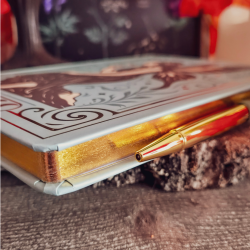Carnet A5 « Fairy Tales » avec stylo Amazonite