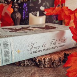 Boîte de rangement en forme de livre « Fairy & Folk Tales »