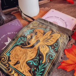 Pochette en velours « Stardust Fairy » à cordon