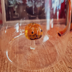 Verre PUMPKIN avec citrouille intégrée – 470 ml