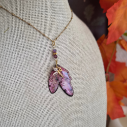 Collier « Ailes d'Aurore »