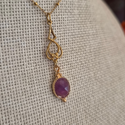 Collier « Mélodie d’Améthyste »