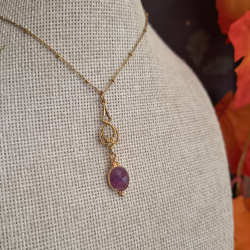Collier « Mélodie d’Améthyste »